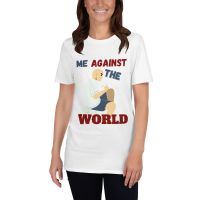 עולם הגיימרים - חולצות ואביזרים חולצות לגיימרים חולצת גיימר Me Against The World