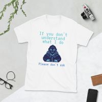 עולם הגיימרים - חולצות ואביזרים חולצות לגיימרים חולצת גיימר Please don't ask