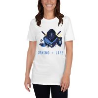 עולם הגיימרים - חולצות ואביזרים חולצות לגיימרים חולצת גיימר Gaming = life