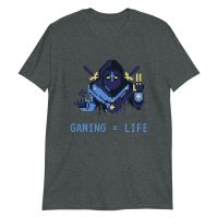 עולם הגיימרים - חולצות ואביזרים חולצות לגיימרים חולצת גיימר Gaming = life