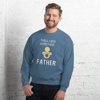 עולם הגיימרים - חולצות ואביזרים סווצ'רטים לגיימרים סוודר גיימר New rank unlocked: father