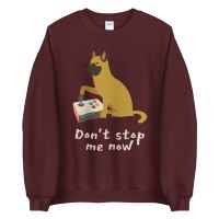 עולם הגיימרים - חולצות ואביזרים סווצ'רטים לגיימרים סוודר גיימר Don't stop me now