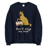 עולם הגיימרים - חולצות ואביזרים סווצ'רטים לגיימרים סוודר גיימר Don't stop me now