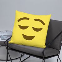 עולם הגיימרים - חולצות ואביזרים כריות אימוג׳י כרית אימוג׳י מרוצה