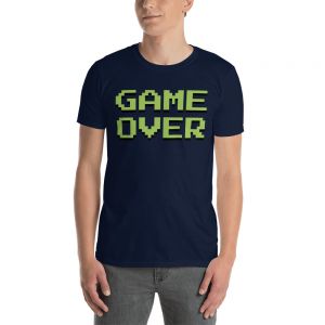 עולם הגיימרים - חולצות ואביזרים חולצות לגיימרים חולצת גיימר Game Over