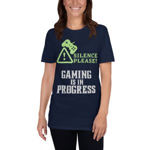 עולם הגיימרים - חולצות ואביזרים חולצות לגיימרים חולצת גיימר Gaming In Progress