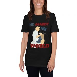 עולם הגיימרים - חולצות ואביזרים חולצות לגיימרים חולצת גיימר Me Against The World