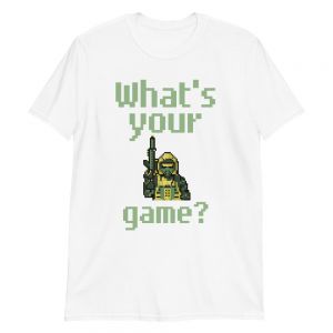 עולם הגיימרים - חולצות ואביזרים חולצות לגיימרים חולצת גיימר What's your game