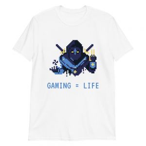 עולם הגיימרים - חולצות ואביזרים חולצות לגיימרים חולצת גיימר Gaming = life