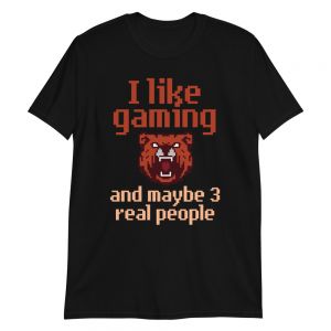 עולם הגיימרים - חולצות ואביזרים חולצות לגיימרים חולצת גיימר I like gaming