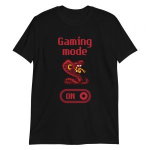 עולם הגיימרים - חולצות ואביזרים חולצות לגיימרים חולצת גיימר Gaming mode ON