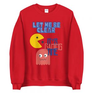 עולם הגיימרים - חולצות ואביזרים סווצ'רטים לגיימרים סוודר גיימר It's gaming time