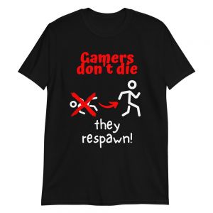 עולם הגיימרים - חולצות ואביזרים חולצות לגיימרים חולצת גיימר Gamers don't die