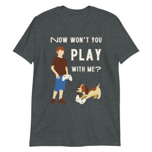 עולם הגיימרים - חולצות ואביזרים חולצות לגיימרים חולצת גיימר Won't you play with me
