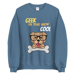 עולם הגיימרים - חולצות ואביזרים סווצ'רטים לגיימרים סוודר גיימר Geek is the new cool
