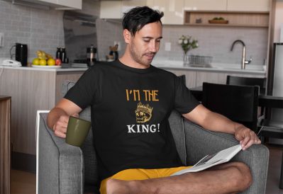 חולצת גיימר I'm The King
