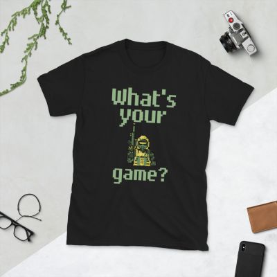חולצת גיימר What's your game