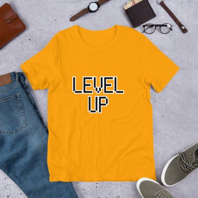 חולצת גיימר Level up 